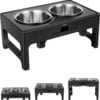 Adjustable Dog Bowl Stand